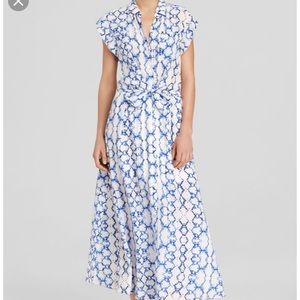 Silk Rebecca Taylor Maxi Dress